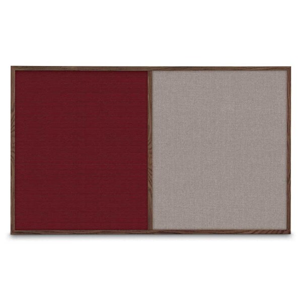 Sliding Door Indoor Enclosed Corkboard, 3